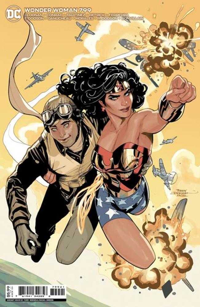 Wonder Woman #799 Cover C Terry Dodson & Rachel Dodson Card Stock Variant | Dragon's Lair Comics and Fantasy Houston TX