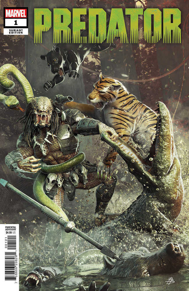 Predator #1 2nd Print Bjorn Barends Variant | Dragon's Lair Comics and Fantasy Houston TX