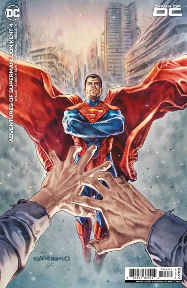 Adventures Of Superman Jon Kent #4 (Of 6) Cover C Al Barrionuevo Card Stock Variant | Dragon's Lair Comics and Fantasy Houston TX