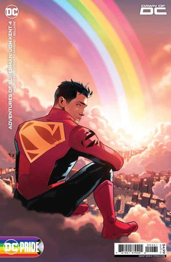 Adventures Of Superman Jon Kent #4 (Of 6) Cover D Stephen Byrne DC Pride Card Stock Variant | Dragon's Lair Comics and Fantasy Houston TX