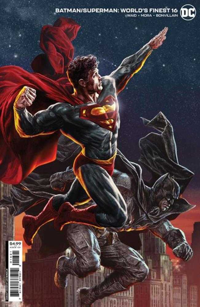 Batman Superman Worlds Finest #16 Cover B Lee Bermejo Card Stock Variant | Dragon's Lair Comics and Fantasy Houston TX