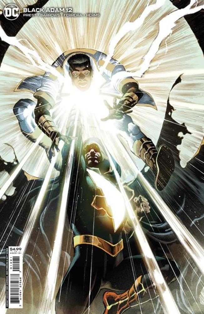 Black Adam #12 (Of 12) Cover B Eddy Barrows Eber Ferreira & Matt Herms Card Stock Variant | Dragon's Lair Comics and Fantasy Houston TX