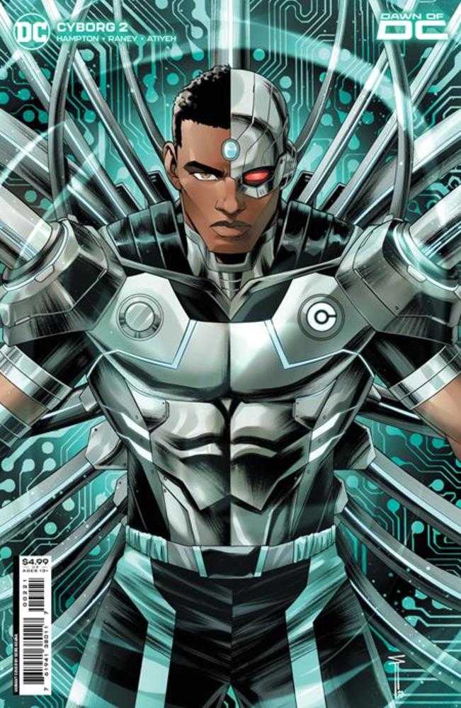 Cyborg #2 (Of 6) Cover B Serg Acuna Card Stock Variant | Dragon's Lair Comics and Fantasy Houston TX