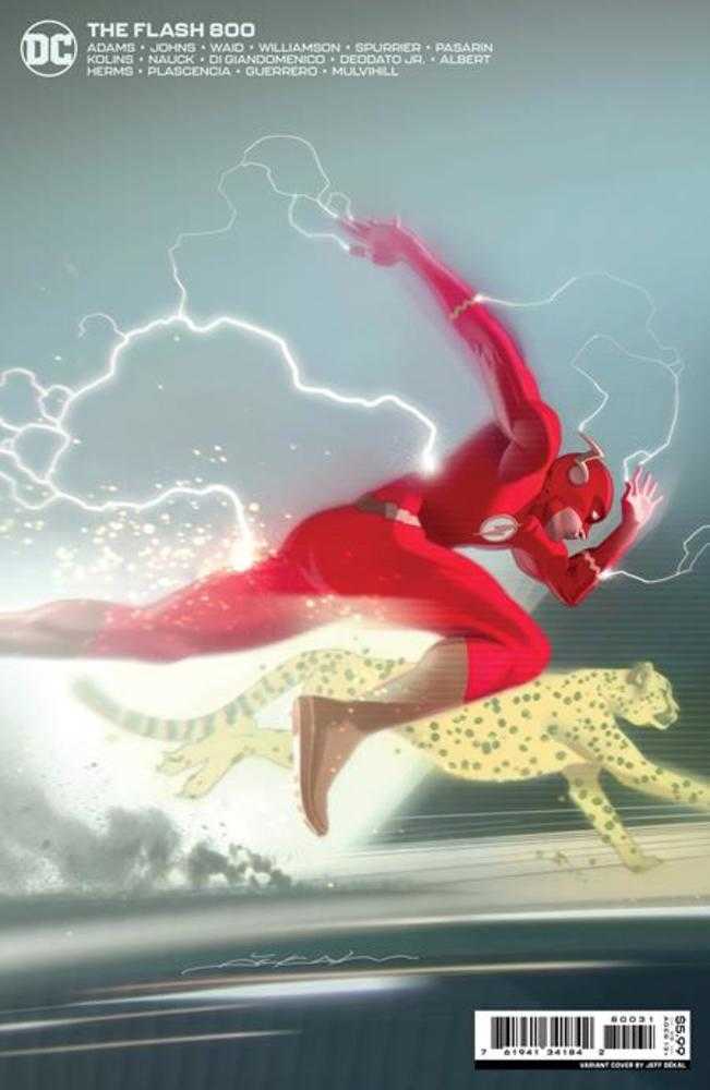 Flash #800 Cover C Jeff Dekal Card Stock Variant | Dragon's Lair Comics and Fantasy Houston TX