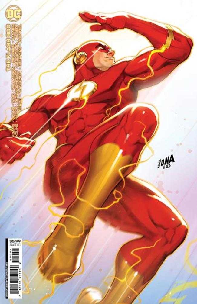 Flash #800 Cover E David Nakayama Card Stock Variant | Dragon's Lair Comics and Fantasy Houston TX