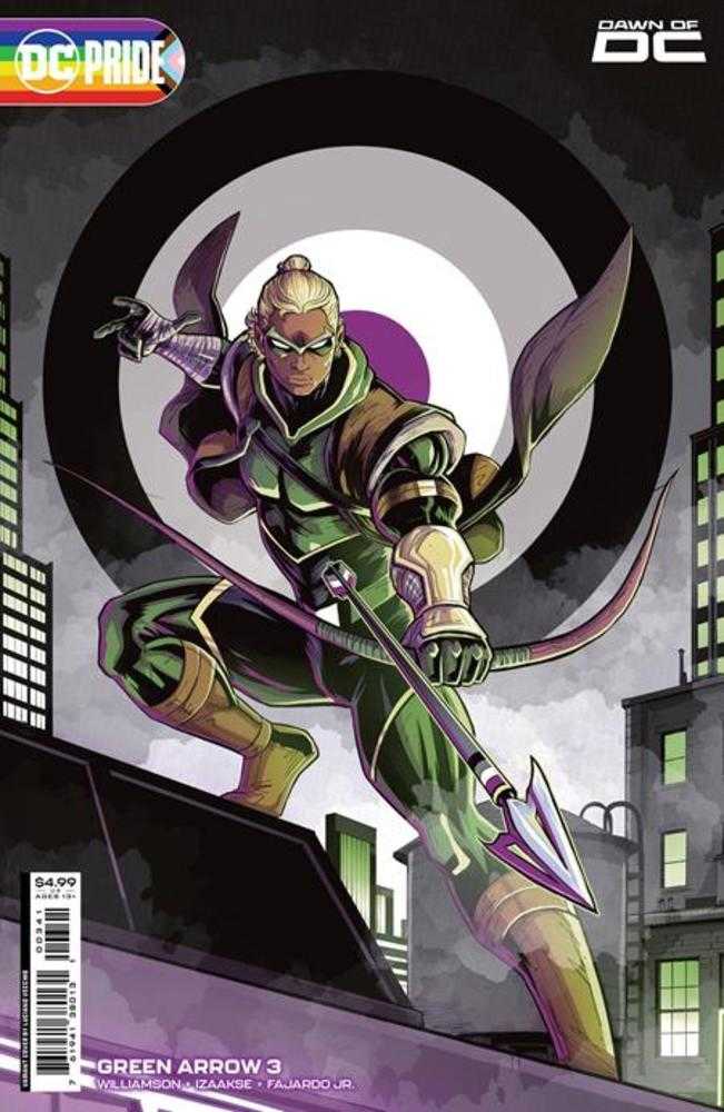 Green Arrow #3 (Of 6) Cover C Luciano Vecchio DC Pride Card Stock Variant | Dragon's Lair Comics and Fantasy Houston TX