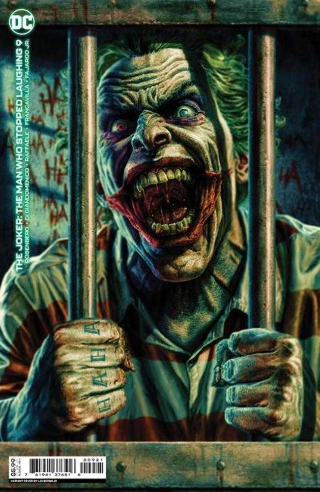 Joker The Man Who Stopped Laughing #9 Cover B Lee Bermejo Variant | Dragon's Lair Comics and Fantasy Houston TX