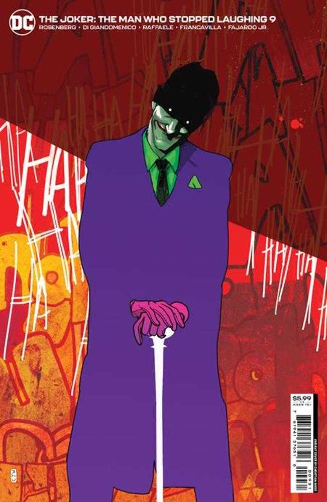 Joker The Man Who Stopped Laughing #9 Cover C Christian Ward Variant | Dragon's Lair Comics and Fantasy Houston TX