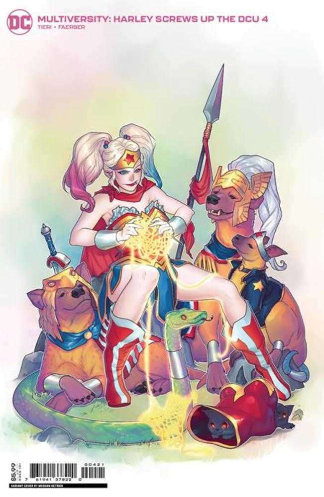 Multiversity Harley Screws Up The Dcu #4 (Of 6) Cover B Meghan Hetrick Card Stock Variant | Dragon's Lair Comics and Fantasy Houston TX