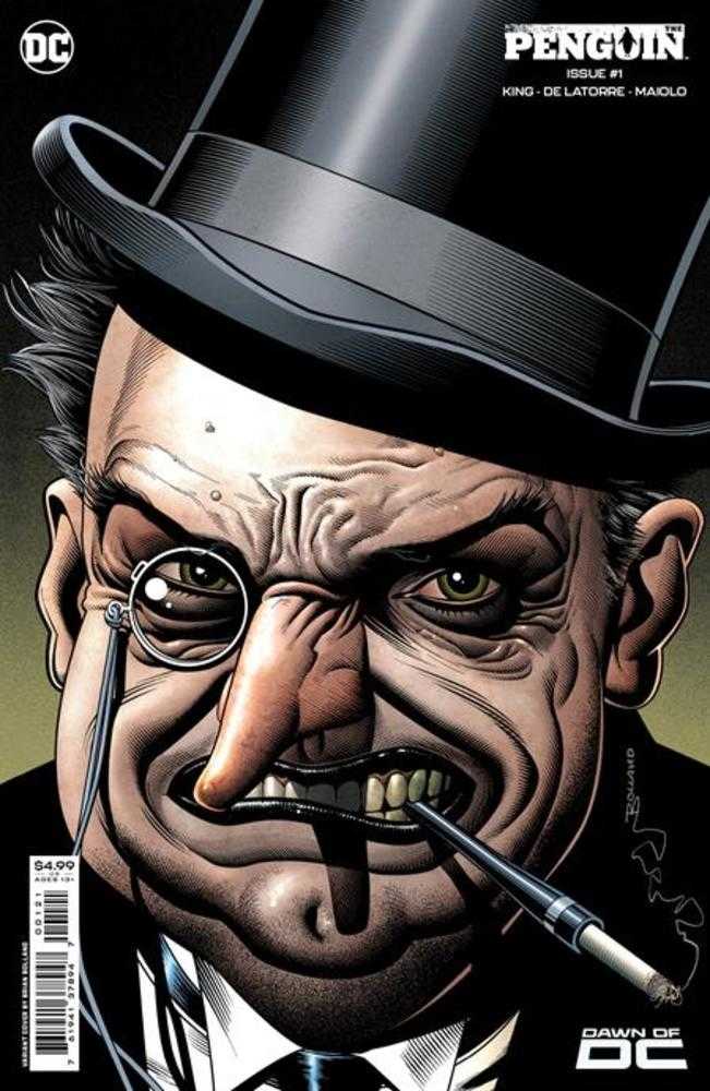 Penguin #1 Cover B Brian Bolland Card Stock Variant | Dragon's Lair Comics and Fantasy Houston TX