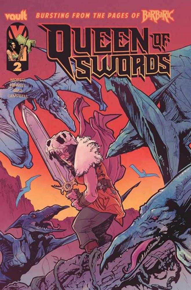 Queen Of Swords A Barbaric Story #2 Cover B Nathan Gooden Variant (Mature) | Dragon's Lair Comics and Fantasy Houston TX