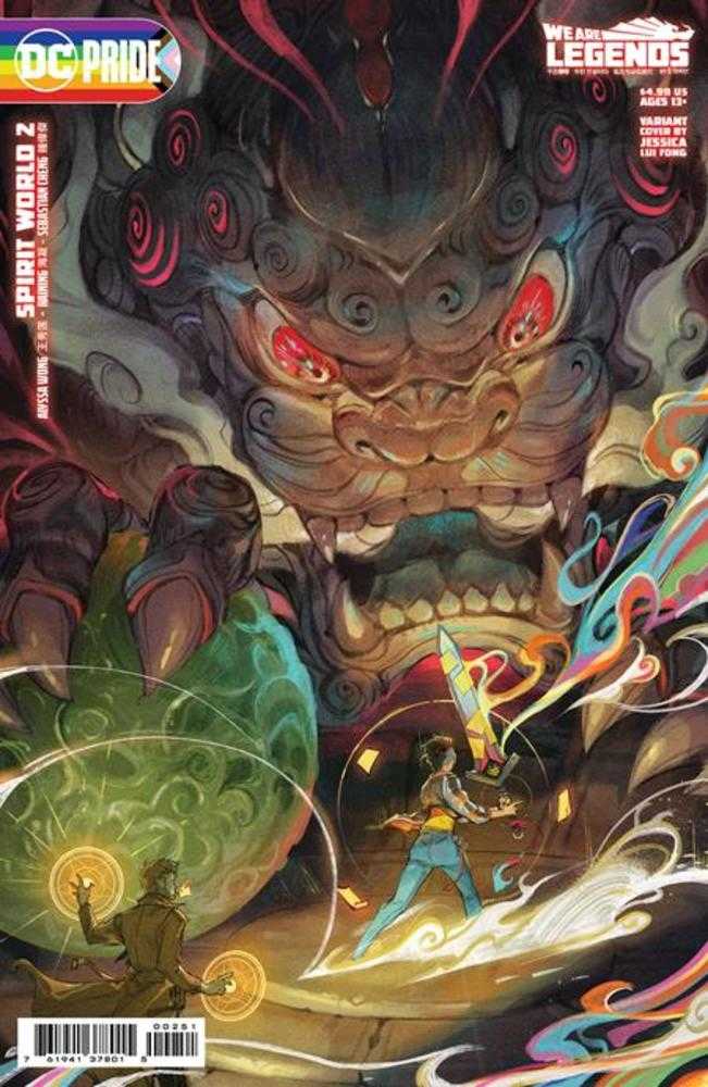 Spirit World #2 (Of 6) Cover C Jessica Lui Fong DC Pride Card Stock Variant | Dragon's Lair Comics and Fantasy Houston TX