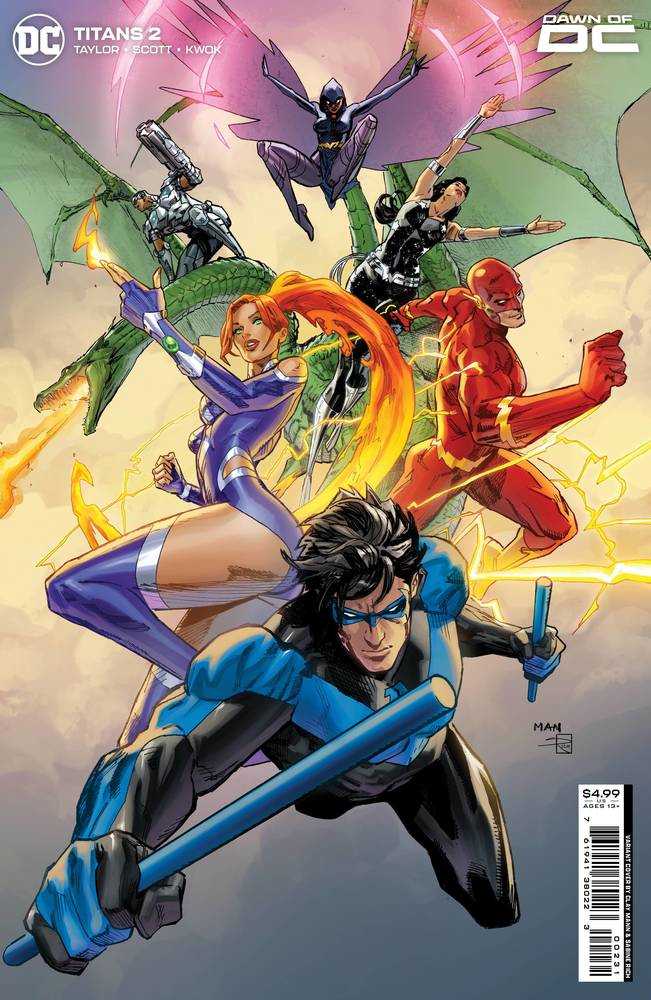 Titans #2 Cover C Clay Mann Card Stock Variant | Dragon's Lair Comics and Fantasy Houston TX