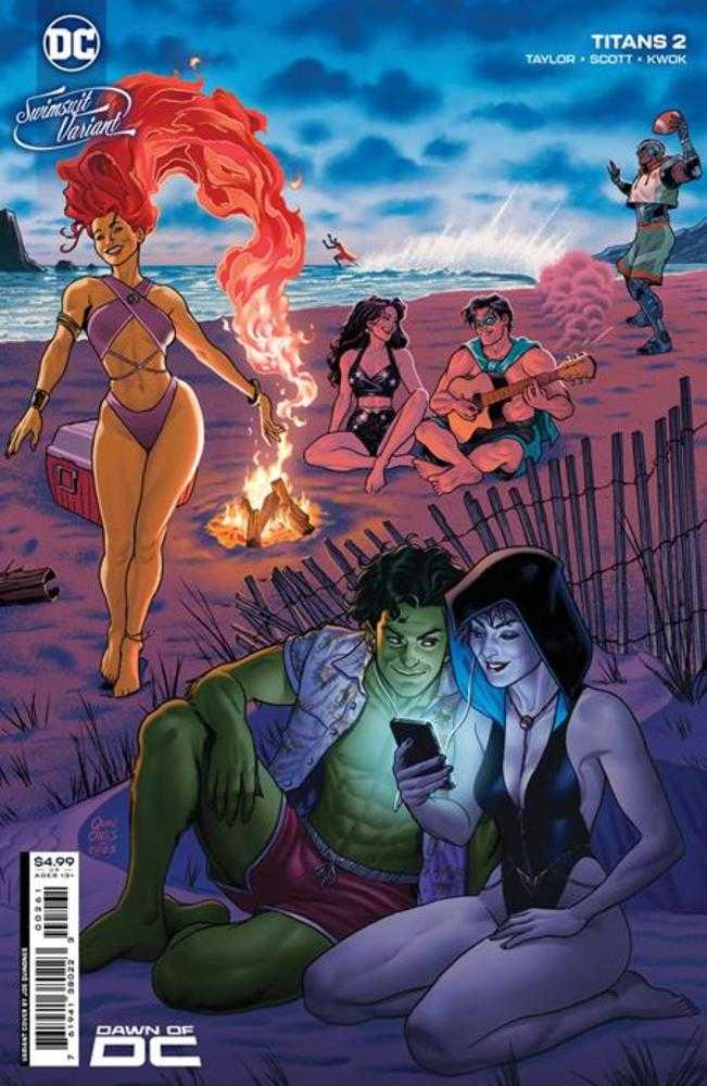 Titans #2 Cover E Joe Quinones Swimsuit Card Stock Variant | Dragon's Lair Comics and Fantasy Houston TX