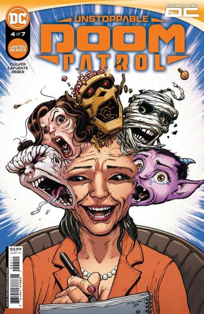 Unstoppable Doom Patrol #4 (Of 6) Cover A Chris Burnham | Dragon's Lair Comics and Fantasy Houston TX