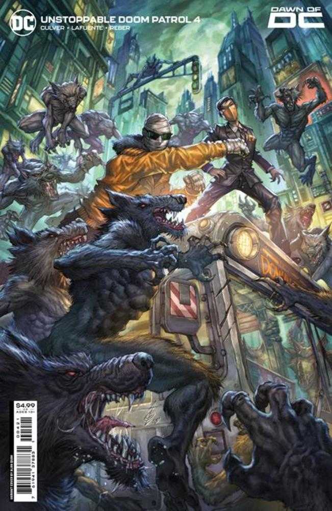 Unstoppable Doom Patrol #4 (Of 6) Cover B Alan Quah Card Stock Variant | Dragon's Lair Comics and Fantasy Houston TX