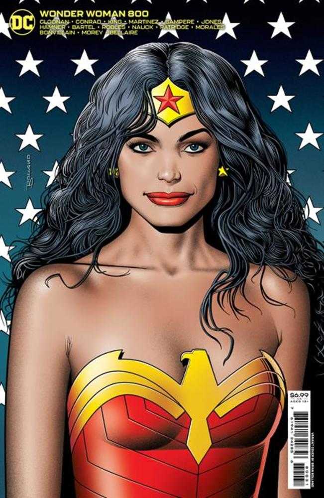 Wonder Woman #800 Cover B Brian Bolland Card Stock Variant | Dragon's Lair Comics and Fantasy Houston TX