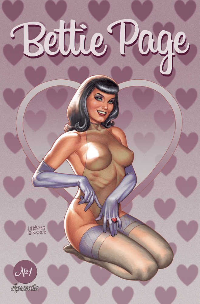 Bettie Page #1 Cover A Linsner | Dragon's Lair Comics and Fantasy Houston TX