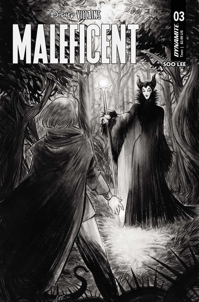 Disney Villains Maleficent #2 Cover F 10 Copy Variant Edition Soo Lee Lin | Dragon's Lair Comics and Fantasy Houston TX