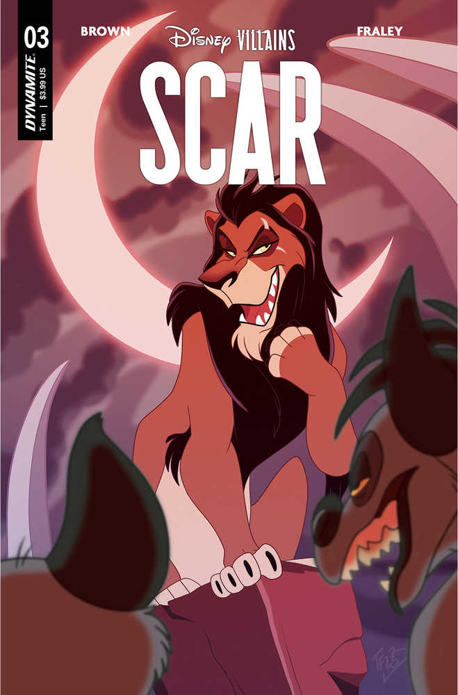 Disney Villains Scar #3 Cover B Forstner | Dragon's Lair Comics and Fantasy Houston TX