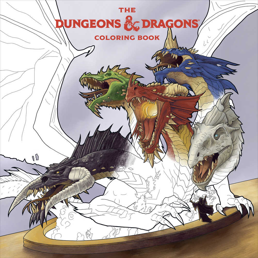 Dungeons & Dragons Coloring Book | Dragon's Lair Comics and Fantasy Houston TX