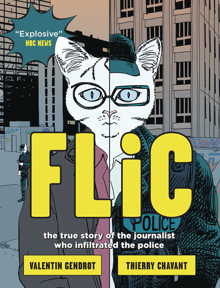 Flic True Story Of Journalist Who Infiltrated Police Graphic Novel | Dragon's Lair Comics and Fantasy Houston TX