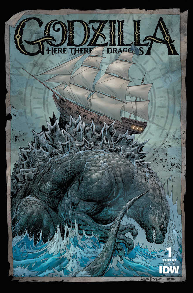 Godzilla: Here There Be Dragons #1 Variant B (Kirkham) | Dragon's Lair Comics and Fantasy Houston TX