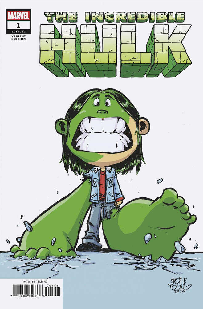 Incredible Hulk 1 Skottie Young Variant | Dragon's Lair Comics and Fantasy Houston TX