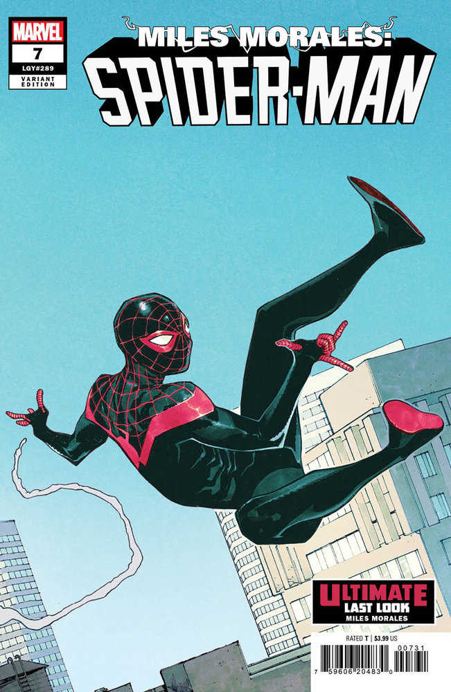 Miles Morales: Spider-Man 7 Sara Pichelli Ultimate Last Look Variant | Dragon's Lair Comics and Fantasy Houston TX