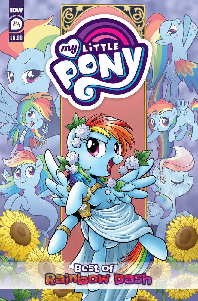 My Little Pony: Best Of Rainbow Dash Cover A (Hickey) | Dragon's Lair Comics and Fantasy Houston TX