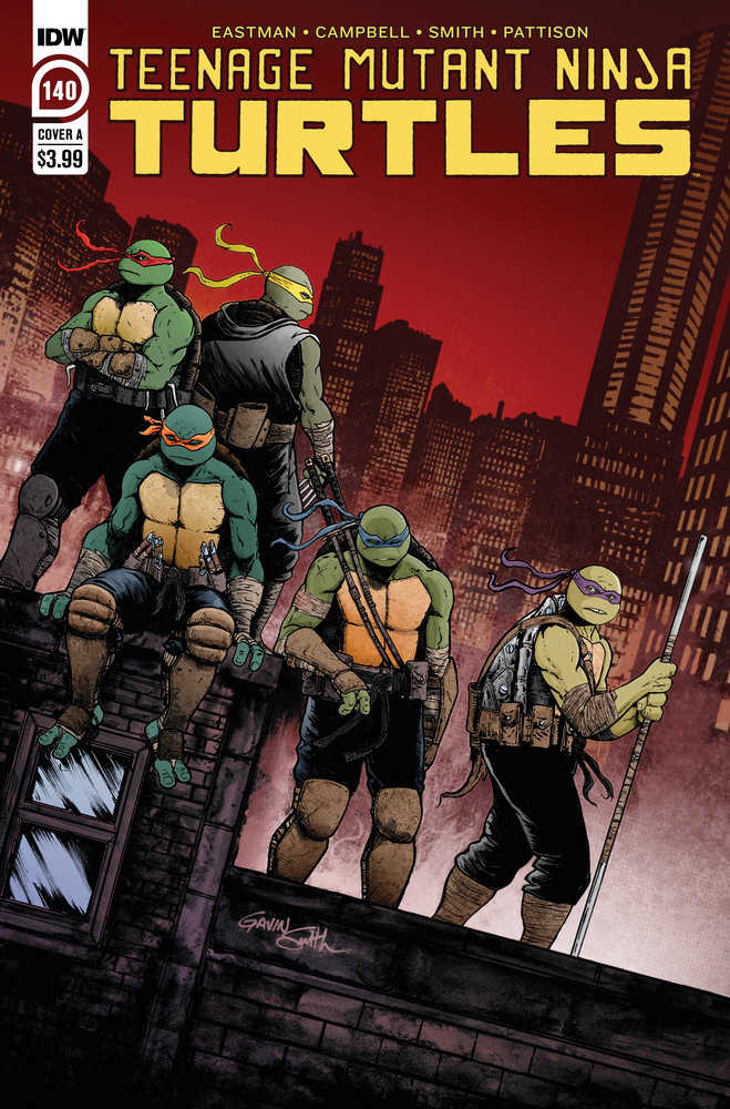 Teenage Mutant Ninja Turtles #140 Cover A (Smith) | Dragon's Lair Comics and Fantasy Houston TX