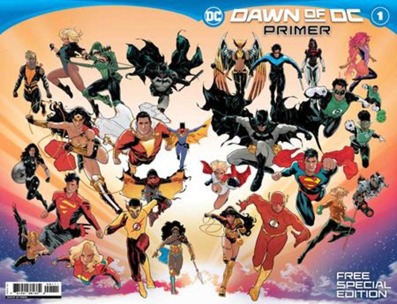 Dawn Of DC Primer 2023 Special Edition Opt-In Bundles Of 25 (Free) | Dragon's Lair Comics and Fantasy Houston TX