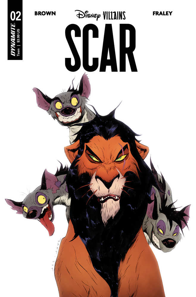 Disney Villains Scar #2 Cover Q Foc Lee | Dragon's Lair Comics and Fantasy Houston TX