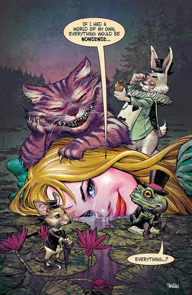 Alice Never After #1 (Of 5) Cover G Unlockable Panosian (Mature) | Dragon's Lair Comics and Fantasy Houston TX