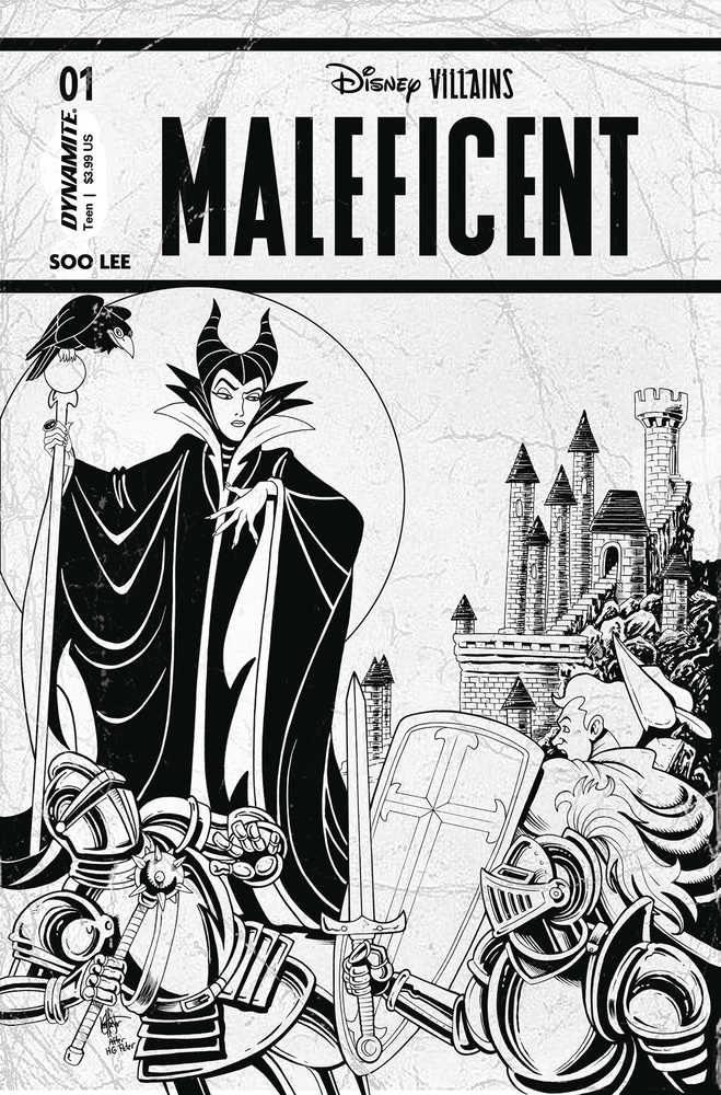 Disney Villains Maleficent #1 Cover Z 7 Copy Foc Variant Edition Haeser B | Dragon's Lair Comics and Fantasy Houston TX