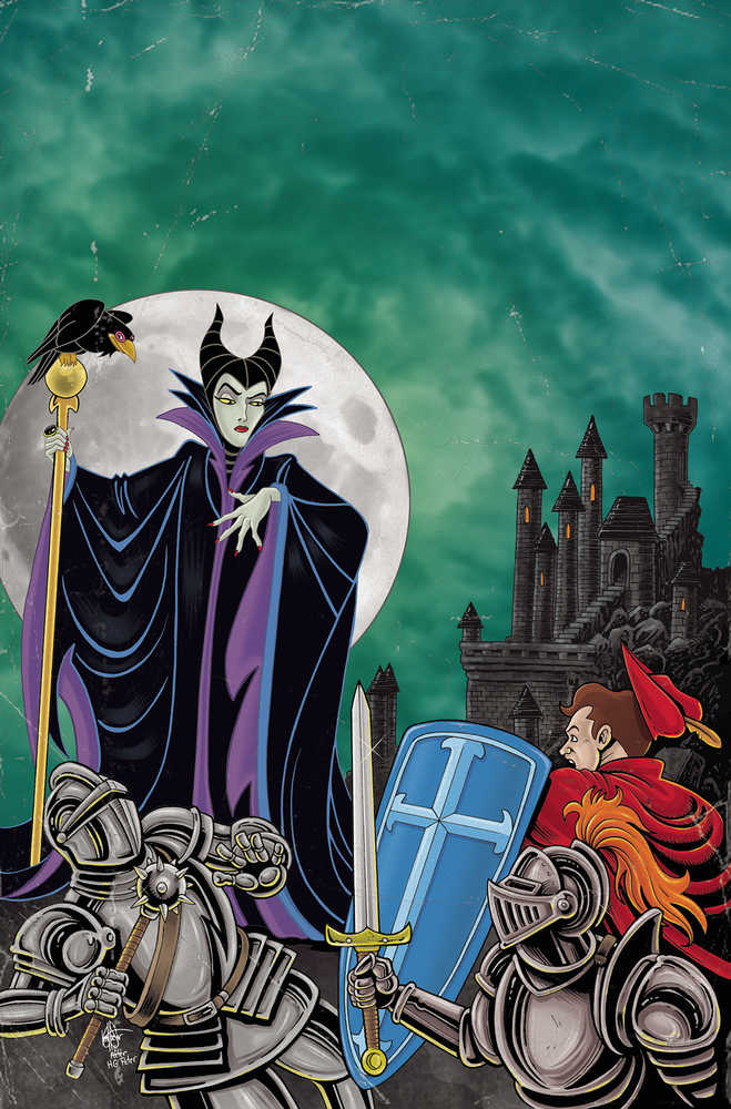 Disney Villains Maleficent #1 Cover Zf 10 Copy Foc Variant Edition Haeser | Dragon's Lair Comics and Fantasy Houston TX