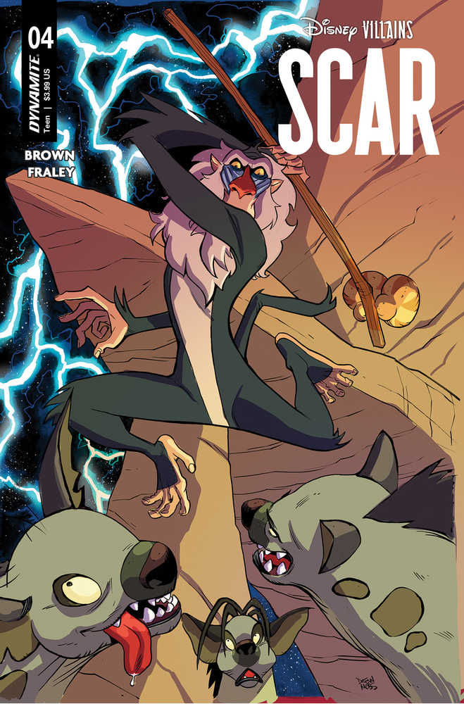 Disney Villains Scar #4 Cover D Moss | Dragon's Lair Comics and Fantasy Houston TX