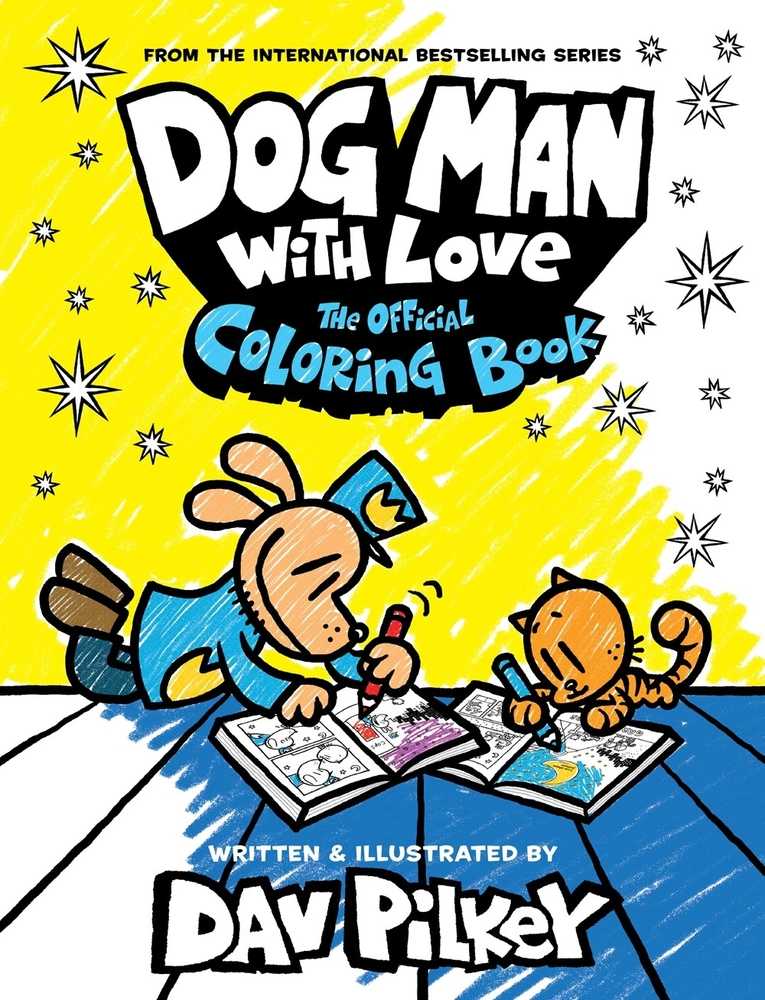 Dog Man With Love Official Coloring Book | Dragon's Lair Comics and Fantasy Houston TX