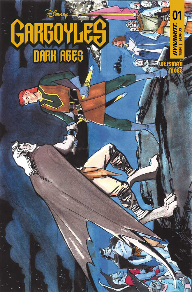 Gargoyles Dark Ages #1 Cover K 15 Copy TV Pitch Art | Dragon's Lair Comics and Fantasy Houston TX