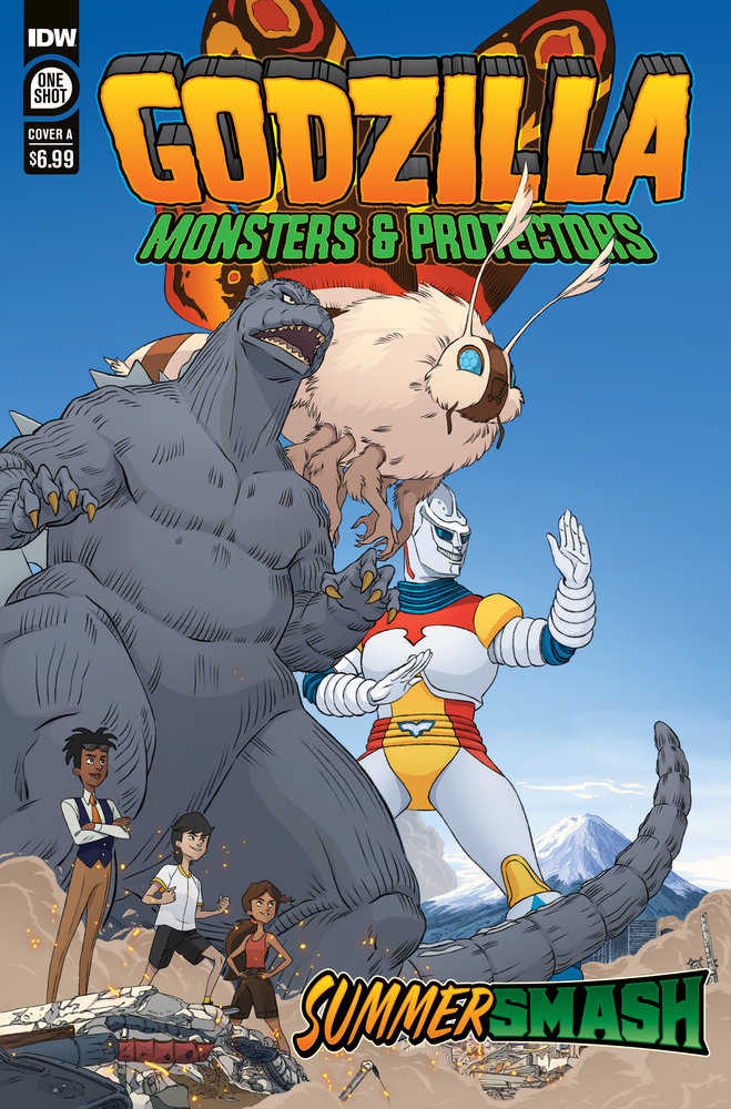 Godzilla: Monsters & Protectors--Summer Smash Cover A (Schoening) | Dragon's Lair Comics and Fantasy Houston TX