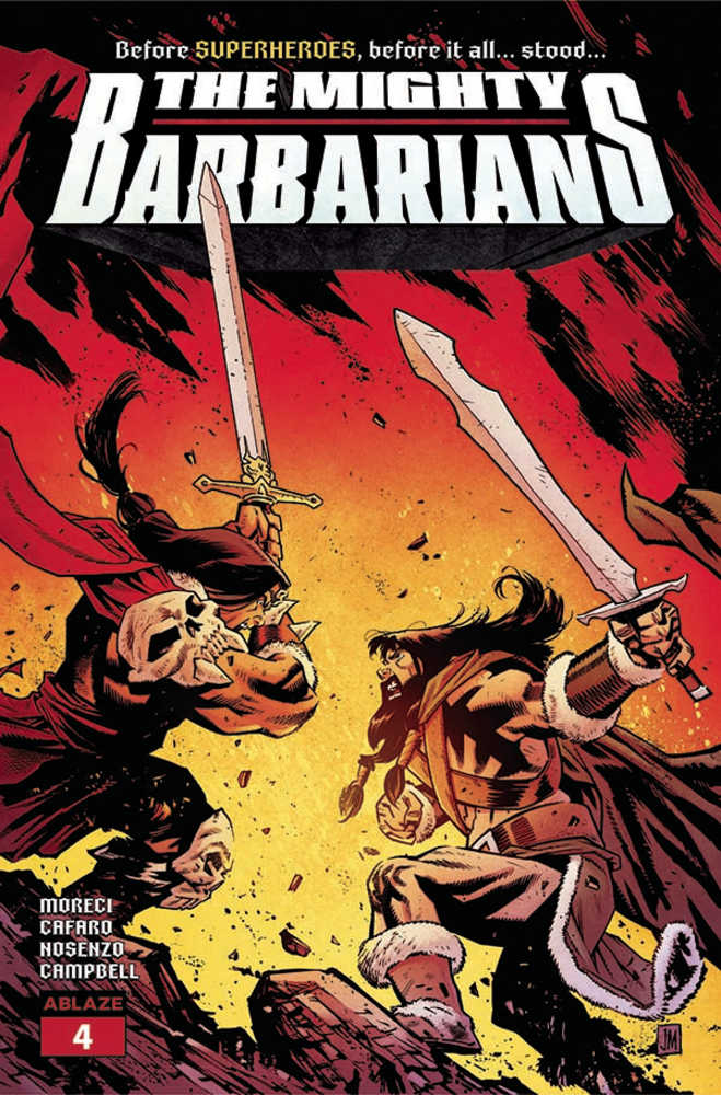 Mighty Barbarians #4 Cover A Justin Mason (Mature) | Dragon's Lair Comics and Fantasy Houston TX