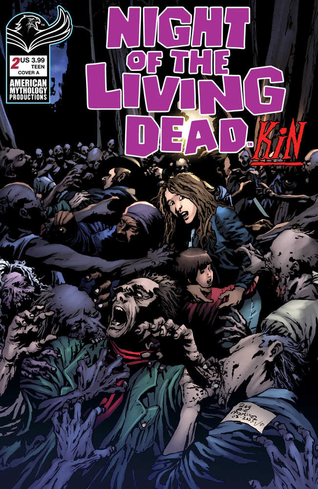 Night Of The Living Dead Kin #2 Cover A Martinez | Dragon's Lair Comics and Fantasy Houston TX