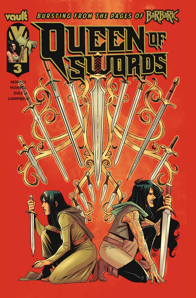 Queen Of Swords Barbaric Story #3 Cover A Howell (Mature) | Dragon's Lair Comics and Fantasy Houston TX