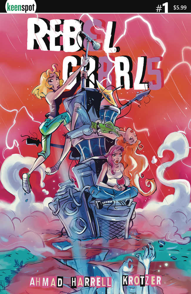 Rebel Grrrls #1 Cover A Robert Ahmad | Dragon's Lair Comics and Fantasy Houston TX