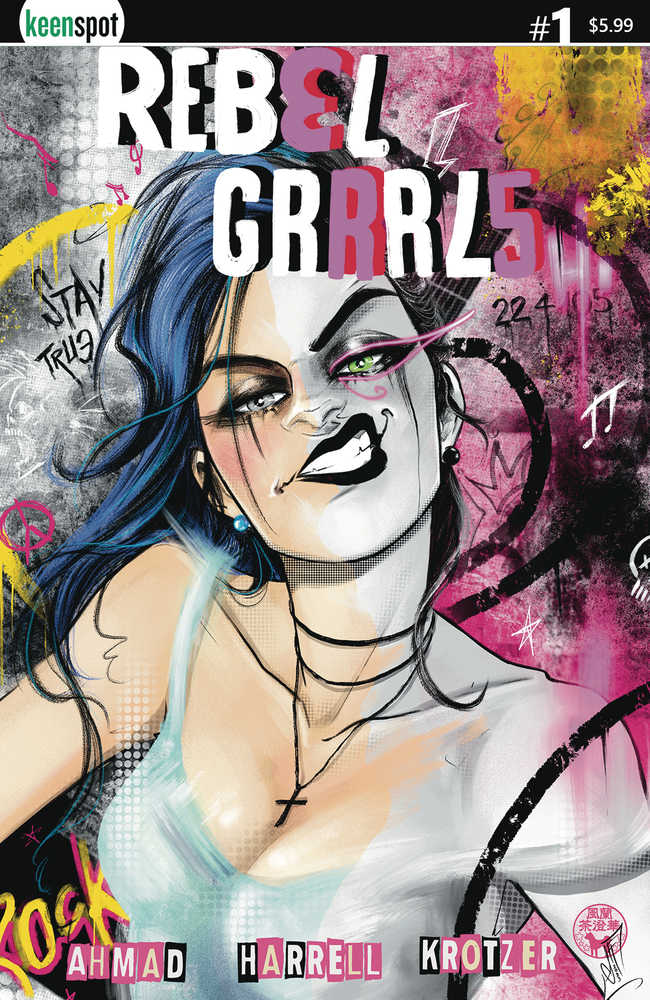 Rebel Grrrls #1 Cover B Francesca Fantini | Dragon's Lair Comics and Fantasy Houston TX