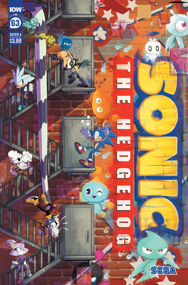 Sonic The Hedgehog #63 Cover A Dutreix | Dragon's Lair Comics and Fantasy Houston TX