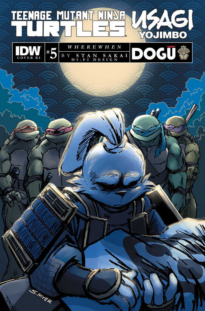 Teenage Mutant Ninja Turtles/Usagi Yojimbo: Wherewhen #5 Variant Ri (10) (Myer) | Dragon's Lair Comics and Fantasy Houston TX