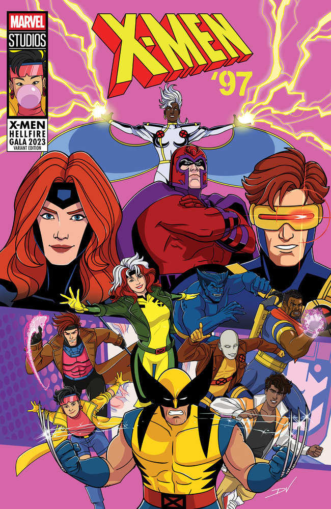 X-Men: Hellfire Gala 2023 1 Dan Veesenmeyer X-Men 97 Variant | Dragon's Lair Comics and Fantasy Houston TX