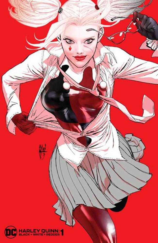 Harley Quinn Black White Redder #1 (Of 6) Cover C Guillem March Variant | Dragon's Lair Comics and Fantasy Houston TX