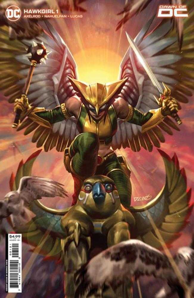 Hawkgirl #1 (Of 6) Cover B Derrick Chew Card Stock Variant | Dragon's Lair Comics and Fantasy Houston TX